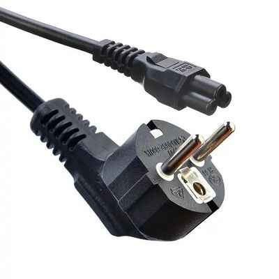 선도자 재료 텐딩 된 구리 3 톱 전원 케이블 220 볼트 16a Eu 플러그 Cee7/7 플러그 끝 단말 AC 전원 케이블 Eu C5