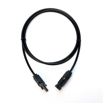 EN60754-1/EN60754-2 할로겐 함량 테스트 PV1-F 캔드 구리 연결 단말기와 함께 4mm 및 6mm XLPE 재킷 태양 시스템