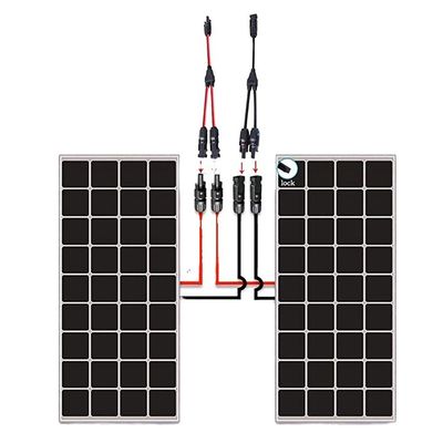 H1Z2Z2-K Solar PV Cable Connector Stranded 6mm Insulated Wire Connector Panel Solar Y Branch Cable DC 1500V 6mm PV Wire