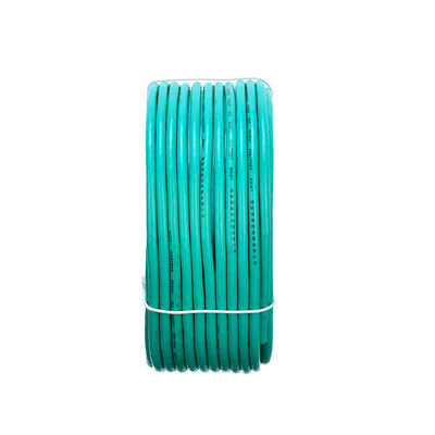고립된 녹색 구리 전력 케이블과 PVC 재킷 유연 코어 단일 코어 와이어 1 * 6MM2