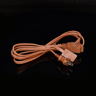 2X16AWG 브라운 단열 보호 ETL 플러그 전원 케이블 연장 케이블 NEMA 남성 끝 타입 ETL 컴플라이언트 ETL 인증