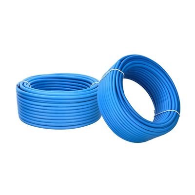가정용 전기 기기용 블루 PVC 단열 RVV 2 코어 2X0.75mm2 전기 전력 케이블