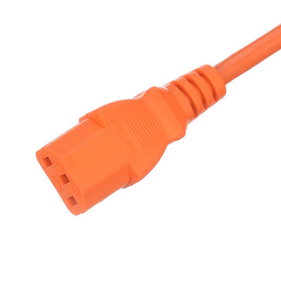 IMQ 인증 컴퓨터 전원 케이블 Y 스플리터 3 핀 플러그와 2 차원 C13 플러그 소켓 WIFI NO Grounding 표준 Grounding
