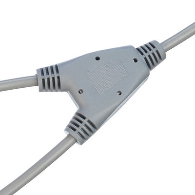 상용급 CCC 인증 컴퓨터 전원 케이블 Y 스플리터 3C 플러그와 2 차원 C13 플러그 소켓 16a 3pin