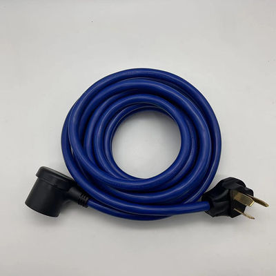 20A 110V 전기 케이블 및 연장 Wre 50 Amp Rv 연장 케이블 중량 Nema 3 핀 10-50P 플러그 STJW 3/14 3/12 3/10 AWG 10-50