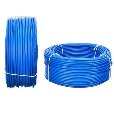 단열된 VDE 표준 블루 300/300V RVV 2*0.75mm 유연 전력 케이블 단열을 가진 두 개의 코어 와이어 구리 전도기