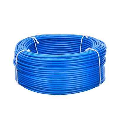 단열된 VDE 표준 블루 300/300V RVV 2*0.75mm 유연 전력 케이블 단열을 가진 두 개의 코어 와이어 구리 전도기
