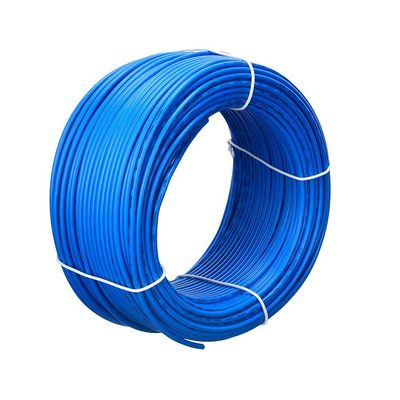 단열된 VDE 표준 블루 300/300V RVV 2*0.75mm 유연 전력 케이블 단열을 가진 두 개의 코어 와이어 구리 전도기