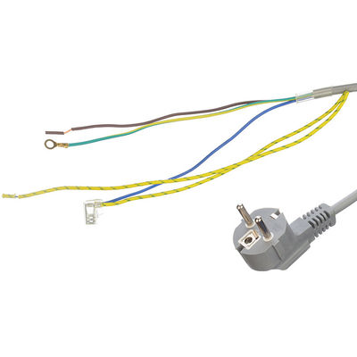 전원 케이블 Eu 플러그 H05vv-f 3g1.0mm2 Cee7/7 유로 전력 케이블 1.5mm 및 표준 가이딩