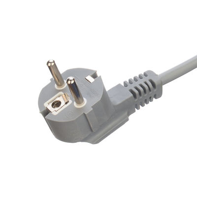 전원 케이블 Eu 플러그 H05vv-f 3g1.0mm2 Cee7/7 유로 전력 케이블 1.5mm 및 표준 가이딩
