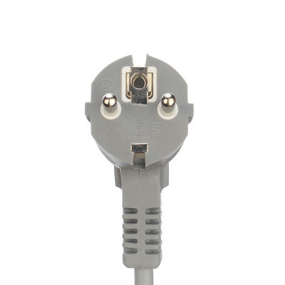 전원 케이블 Eu 플러그 H05vv-f 3g1.0mm2 Cee7/7 유로 전력 케이블 1.5mm 및 표준 가이딩