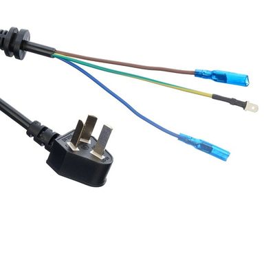 CCC 표준 3 핀 노트북 전원 케이블 Ac 호주 전원 케이블 H05vv-f Au Ac 전원 케이블 16A 250V 맞춤형 검은색