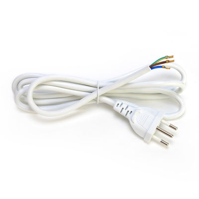사용자 정의 브라질 10A/250V 3 핀 플러그 3x0.75MM2 PS4 소금 램프 전원 케이블 DIN VDE 0620/EN 50075 1990에 의해 인증