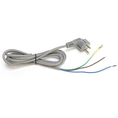 16A 플러그 VDE H05vv-f 3g1.0mm2 와이어 오픈 엔딩으로 벗겨진 사용자 정의 AC 컴퓨터 전원 유로 코드 최고의 환영 패션