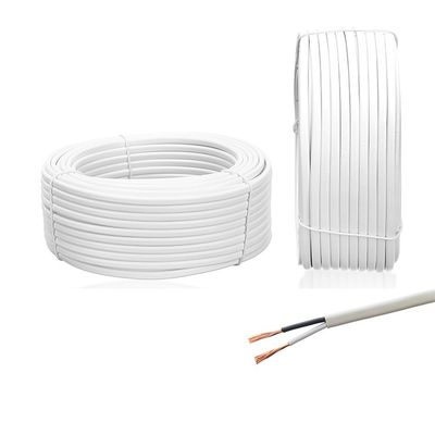 2 코어 2x0.5mm2 VDE H03VVH2-F PVC 재킷 저전압 전력 케이블 집 단열 산소 없는 구리 와이어 난방