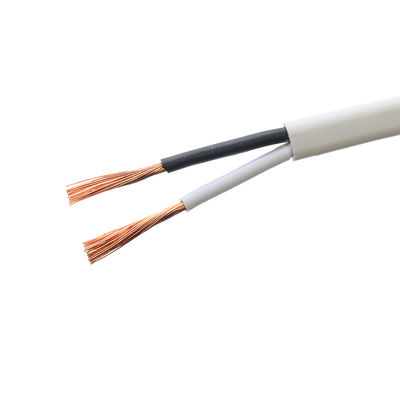 2 코어 2x0.5mm2 VDE H03VVH2-F PVC 재킷 저전압 전력 케이블 집 단열 산소 없는 구리 와이어 난방
