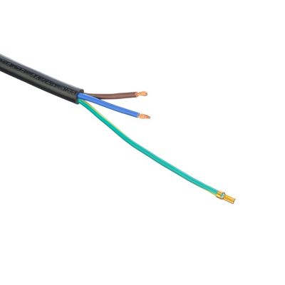 16A IEC 60320 C13 클로버 커넥터 블랙 이탈리아 표준 H05VV-F 3x0.75MM2 연장 케이블 가이드 표준 가이드
