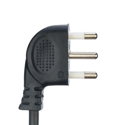 16A IEC 60320 C13 클로버 커넥터 블랙 이탈리아 표준 H05VV-F 3x0.75MM2 연장 케이블 가이드 표준 가이드