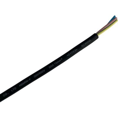 장수 성능 다핵 구리 와이어 전원 케이블 2/3/4/5/6 코어 Pvc 고무 케이블 10A 250V 껍질 와이어