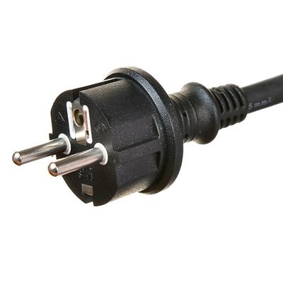 16A Straight Schuko H07RN-F Rubber Sheath Middle Swithed Leakage Protection and End With Betteri BC01 Connector Power Cord
