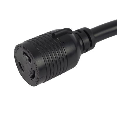 1/1.5 FT Nema 30Amp L6-30R 발전기를 50Amp 6-50P로 잠그고 무거운 직무 STW 6/8/10 AWG 연장 코드로 용접기 어댑터