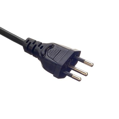산소 없는 비열된 구리 선도자 16A/250V VDE H05VV-F EU 플러그 전원 코드로 된 PVC 케이블