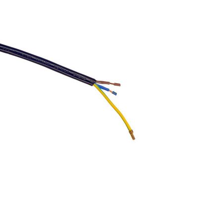 산소 없는 비열된 구리 선도자 16A/250V VDE H05VV-F EU 플러그 전원 코드로 된 PVC 케이블