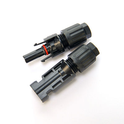 1x4mm2 XLPO XLPE PV 케이블 전원 케이블 연장 케이블 틴 쿠퍼와 PV004 커넥터 TUV 승인 UV 보호