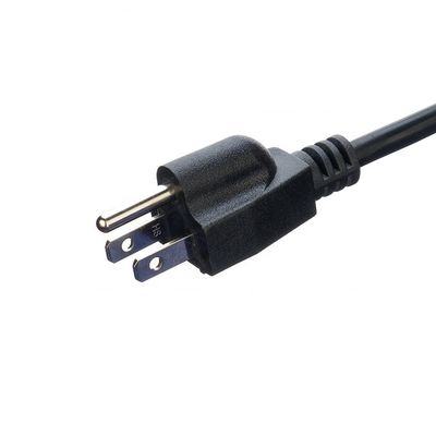 맞춤형 ETL 3 톱 미국 전원 코드 ETL1ft 평면 머리 확장 코드 PVC 재킷 3X16AWG 7a 125v 2 톱 그림 8