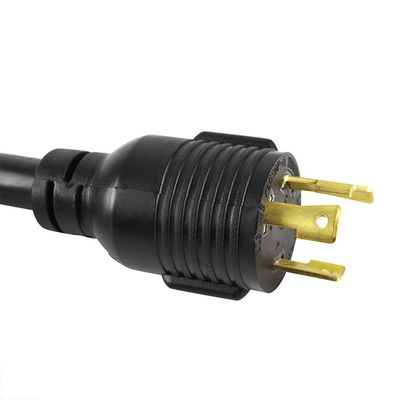 NEMA L6-30P 남성에서 6-50R 여성 30Amp에서 50Amp 용접기 및 고전력 장비용 중량 확장 케이블
