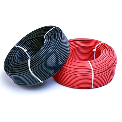 6 Sq mm Dc Cable for Solar Panel Solar Energy System 1500V XLPE Jacket Normal Sections 1C X56/0.285MM