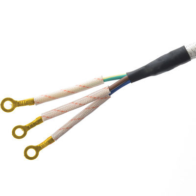 CEE 16A 전기 철 목화 케이블 VDE 검은 흰색 AC 전원 전선 증기 가전 H03RT-F 3x42/0.15mm 남성 끝 유형