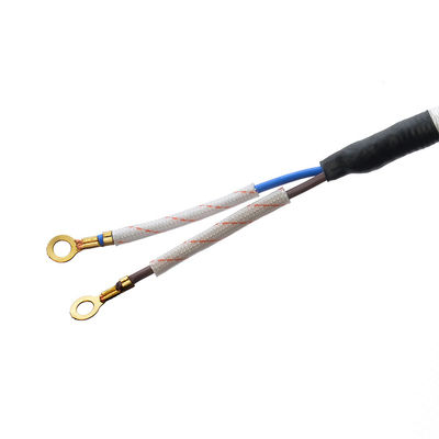 CEE 16A 전기 철 목화 케이블 VDE 검은 흰색 AC 전원 전선 증기 가전 H03RT-F 3x42/0.15mm 남성 끝 유형
