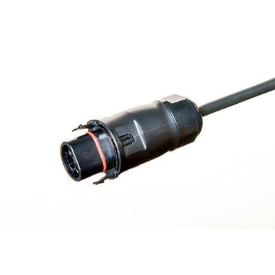 DIN VDE 0620/EN 50075 1990 Certified Male Connector Plug and Solar Photovoltaic Cable H07rn-f 3g2.5 for Balcony Solar System