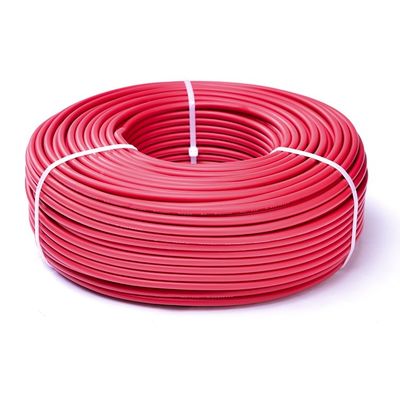 1x4mm2 XLPE 알로겐 없는 태양 전력 동전 전력 케이블 PV 패널 TUV 승인 5급 유연 캔 구리 길이 100M/1roll