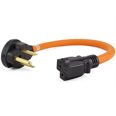 1.5FT Nema 6-50P ~ 6-15R / 6-20R 웨일더 전원 어댑터 케이블 1 출구 50Amp ~ 6-20R 20A 및 미국 플러그 표준