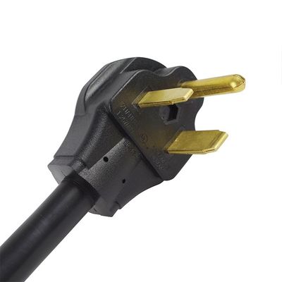 등급 전압 250V 30Amp 트위스트 잠금 3 톱 남자 플러그로 L6-30R 50Amp 3 톱 여자 수용기 발전기 RV 전원 전선