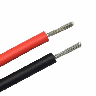 EN60754-1/EN60754-2 할로겐 함유량 테스트 및 TUV 승인과 함께 6mm2 캔형 구리 선도자 PV-1 태양 케이블