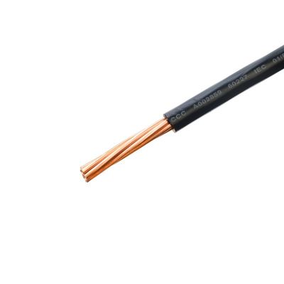 12 Awg 가구용 단단한 케이블 PVC 단열물질 미국 인증서 전기 전선