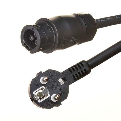 고무 단열 재료와 BC05 커넥터 IP68 모델 마이크로 인버터를 위한 사용자 정의 길이 슈코 확장 케이블