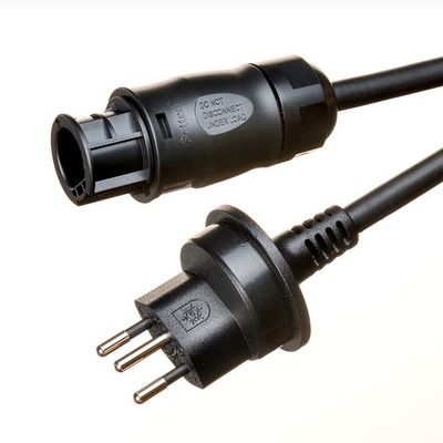 고무 단열 재료와 BC05 커넥터 IP68 모델 마이크로 인버터를 위한 사용자 정의 길이 슈코 확장 케이블