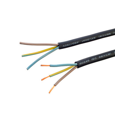 LOW VOLTAGE Copper Rubber Insulated H05rr f 3x1 5 Mm2 Wire Cable for KC Certificated Outdoor Electrical Power Cable Wire