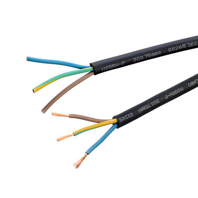 LOW VOLTAGE Copper Rubber Insulated H05rr f 3x1 5 Mm2 Wire Cable for KC Certificated Outdoor Electrical Power Cable Wire