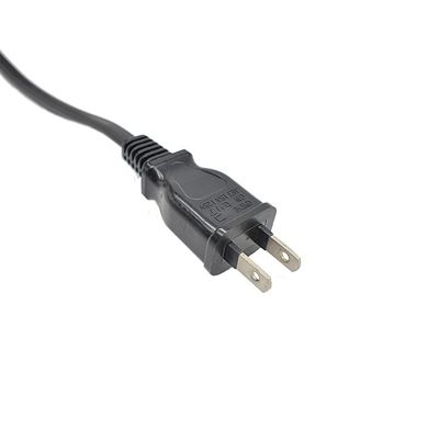 Consumer Electronics Japan PSE Certification 2 Pin 2 Prong Electrical PC Power Cord Cable with PVC Jacket Material
