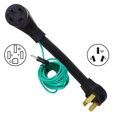 NEMA L14-30P Male End Type Industrial Range Stove Oven Plug Extension Cord and Durable for Industrial in Multiple Lengths