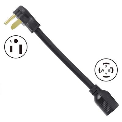 연장 케이블 IP 레벨 IP22 US 인증 Nema 6-50p에서 Nema 10-50r L14-30r RV용 전원 케이블 240v 50Amp 30Amp