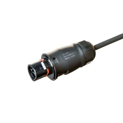 3M LY 베레티 Bc01 H07rn-f 0.75mm 1mm 2 코어 고무 와이어 2m 3m 5m 10m 베테리 Bc01 여성 슈코 케이블 Ac 연장 태양 케이블