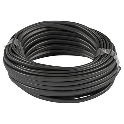 PVC 단열 제어 케이블 H03vvh2 f 2x0 75 mm2 2 코어 전기 액세서리의 스트랜드 와이어를위한 전기 케이블