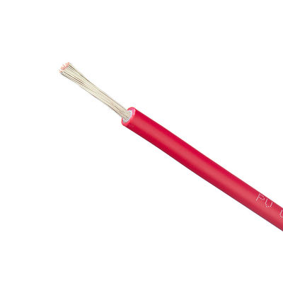 EN60754-1/EN60754-2 할로겐 함량 테스트 PV1-F 캔드 구리 연결 단말기와 함께 4mm 및 6mm XLPE 재킷 태양 시스템
