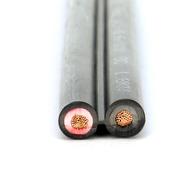 EN60754-1/EN60754-2 할로겐 함량 테스트 PV1-F 캔드 구리 연결 단말기와 함께 4mm 및 6mm XLPE 재킷 태양 시스템